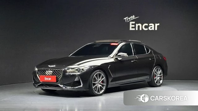Genesis G70 2018 Черный из Кореи