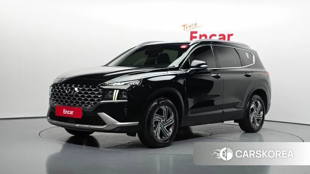 Hyundai The New Santa Fe 2022 Черный из Кореи