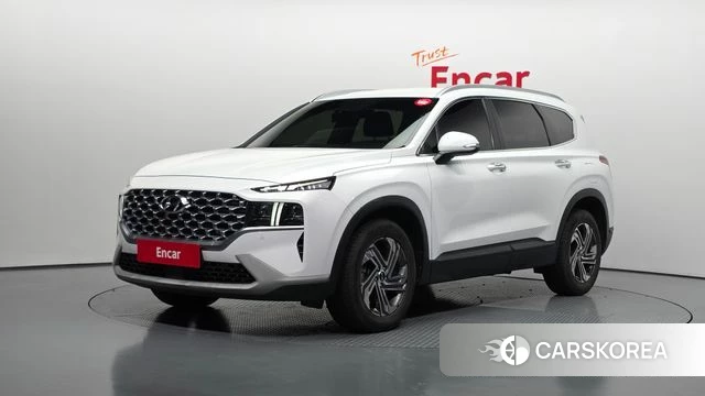 Hyundai The New Santa Fe 2021 Белый из Кореи
