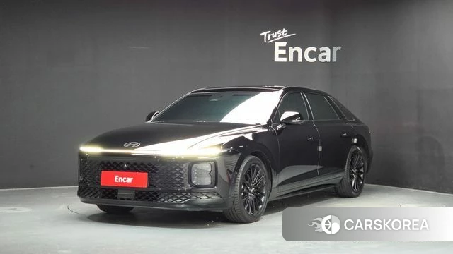 Hyundai Grandeur (GN7) 2023 Черный из Кореи