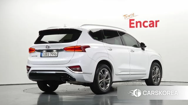 Hyundai Santa Fe TM 2020 Белый из Кореи