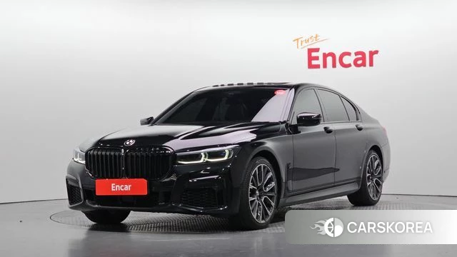BMW 7 Series (G11) 2020 Черный из Кореи