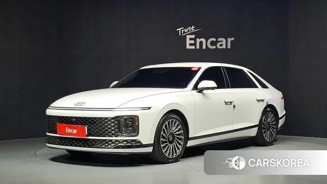 Hyundai Grandeur Hybrid (GN7) 2024 Белый из Кореи