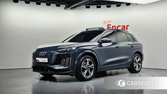 Audi Q6 e-Tron (GF) 2026 Синий из Кореи