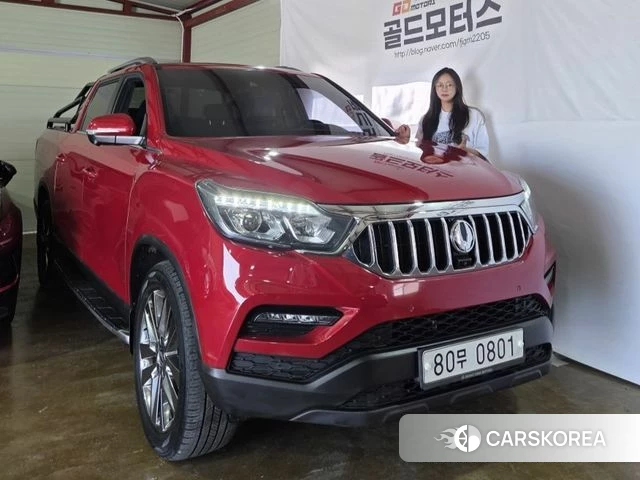 Ssangyong Rexton Sports Cannes 2020 Красный из Кореи