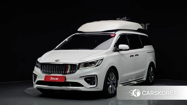 Kia The New Carnival 2019 Белый из Кореи