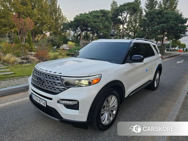 Ford Explorer 6th Generation 2021 Белый из Кореи