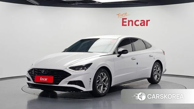 Hyundai Sonata (DN8) 2022 Белый из Кореи