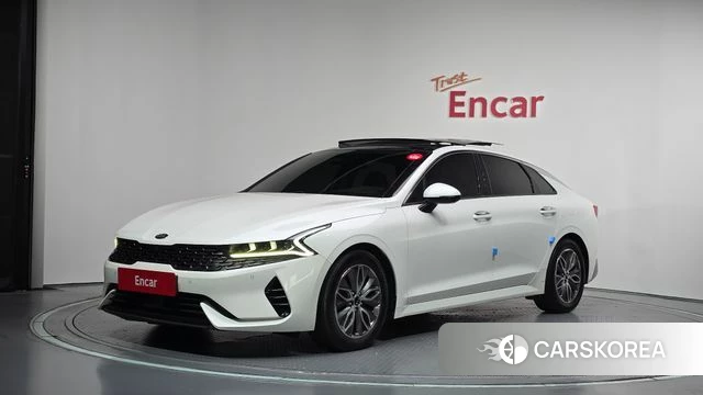 Kia K5 Hybrid 3rd Generation 2020 Белый из Кореи