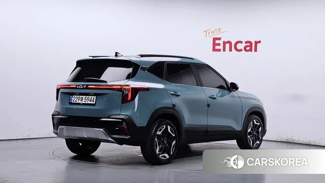 Kia The New Seltos 2023 Небесно-голубой из Кореи