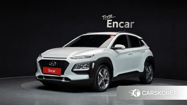 Hyundai Kona 2018 Белый из Кореи
