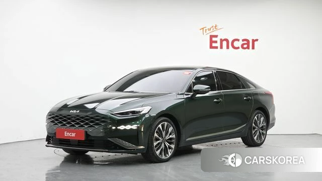 Kia K8 2021 Зеленый из Кореи