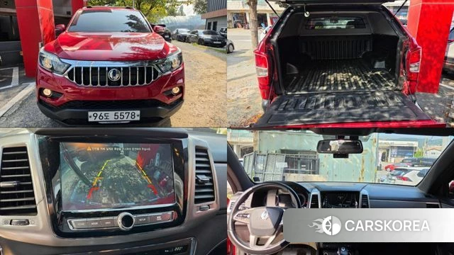 Ssangyong Rexton Sports Cannes 2019 Красный из Кореи