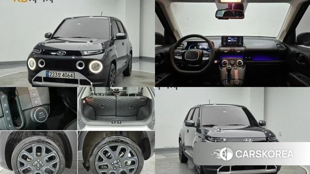Hyundai Casper 2023 Серый из Кореи