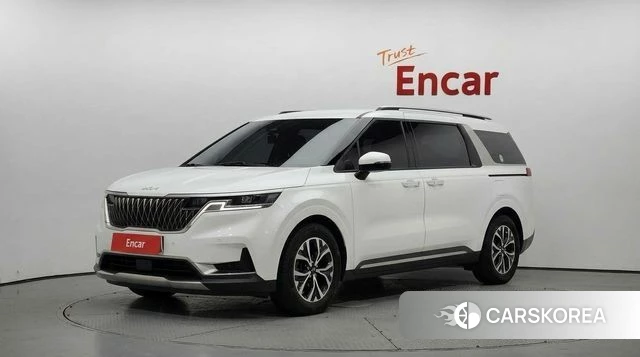 Kia Carnival 4th generation 2023 Белый из Кореи