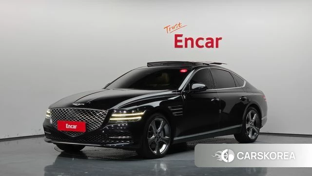 Genesis G80 (RG3) 2020 Черный из Кореи