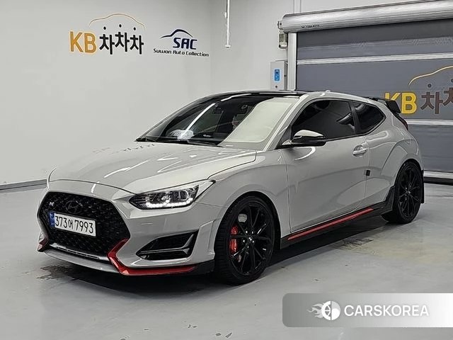 Hyundai Veloster (JS) 2020 Серебристо-серый из Кореи