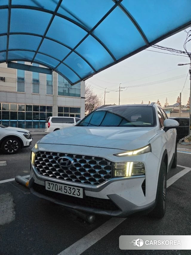 Hyundai The New Santa Fe 2020 Белый из Кореи