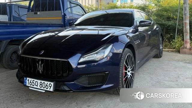 Maserati Quattroporte 2018 Синий из Кореи