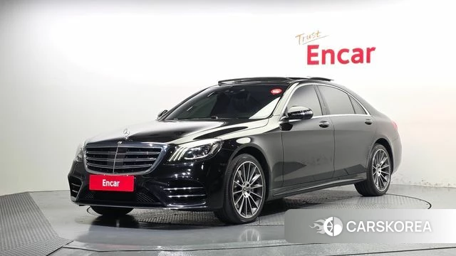 Mercedes-Benz S-Class W222 2018 Черный из Кореи