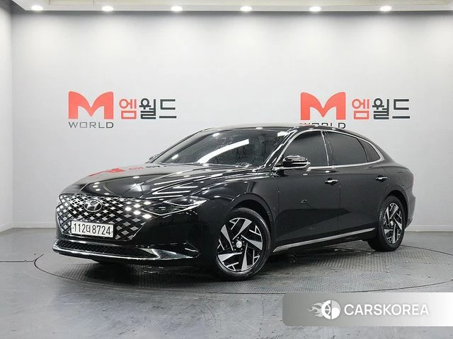 Hyundai The New Grandeur IG Hybrid 2022 Черный из Кореи
