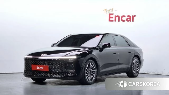 Hyundai Grandeur (GN7) 2022 Черный из Кореи