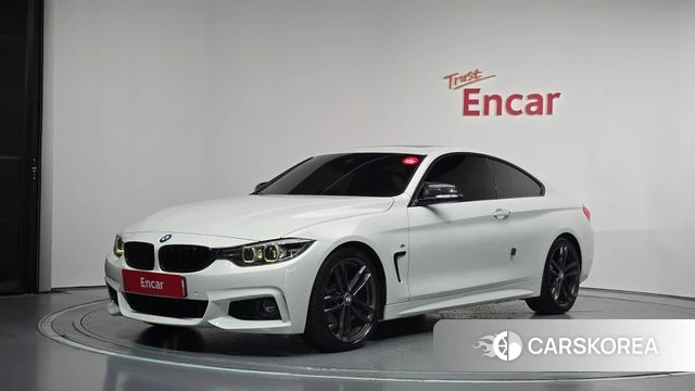 BMW 4 Series (F32) 2019 Белый из Кореи