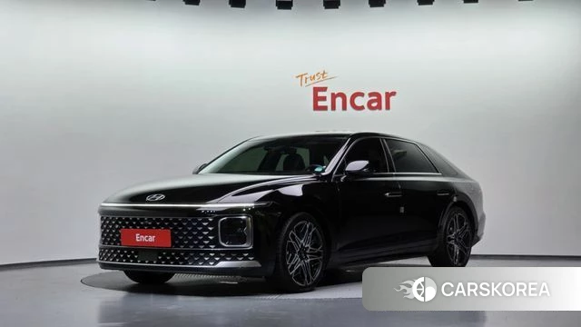 Hyundai Grandeur Hybrid (GN7) 2023 Черный из Кореи