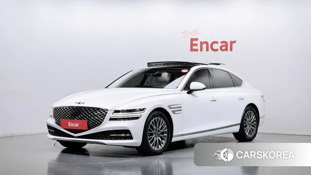 Genesis G80 (RG3) 2021 Белый из Кореи