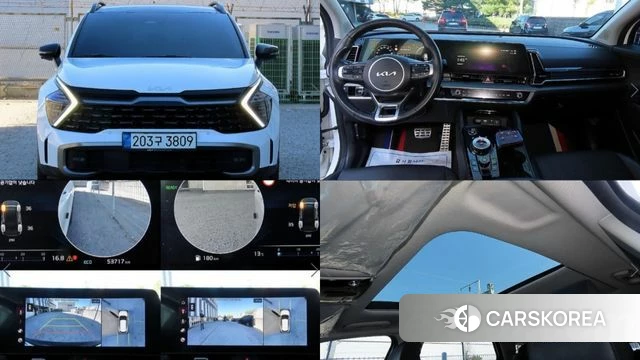 Kia Sportage 5th Generation Hybrid 2022 Белый из Кореи