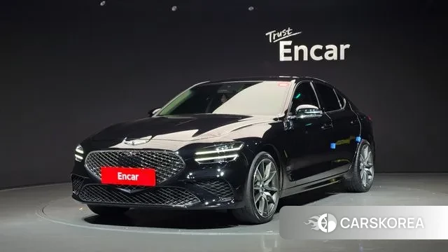 Genesis The New G70 2022 Черный из Кореи
