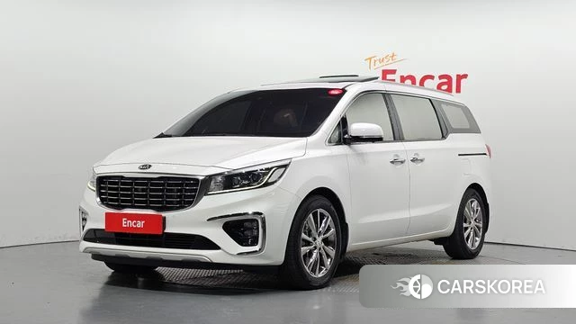 Kia The New Carnival 2019 Белый из Кореи