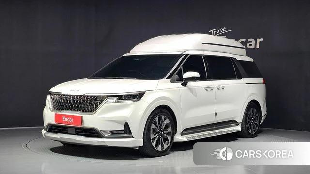 Kia Carnival 4th generation 2021 Белый из Кореи