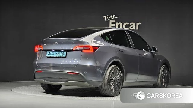 Tesla Model Y 2022 Серый из Кореи