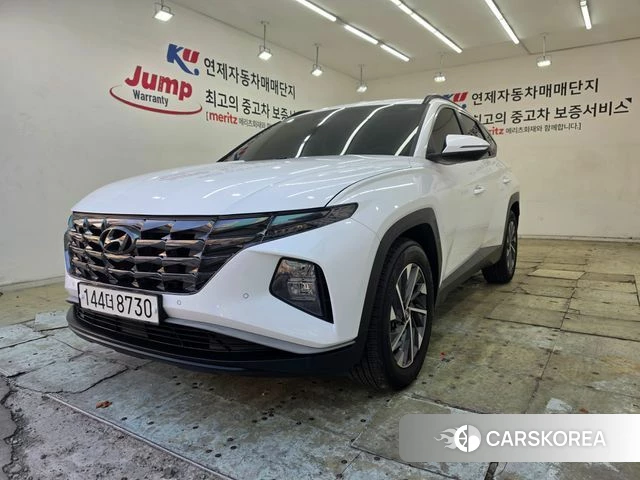 Hyundai Tucson Hybrid (NX4) 2021 Белый из Кореи
