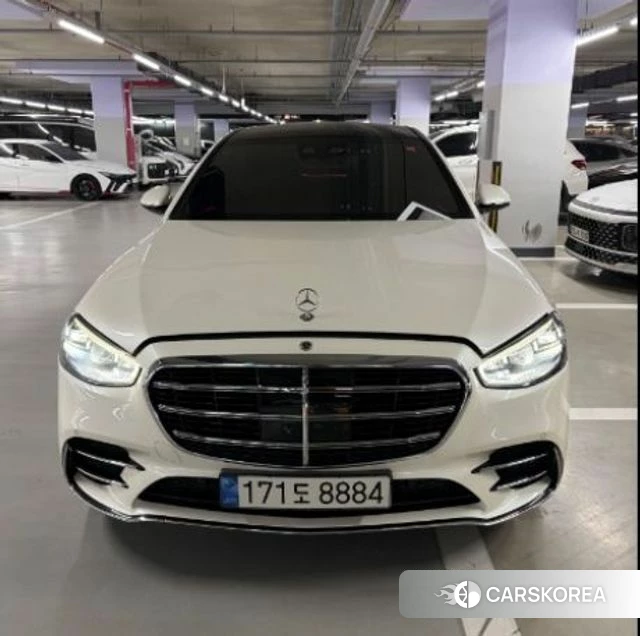 Mercedes-Benz S-Class W223 2022 Белый из Кореи