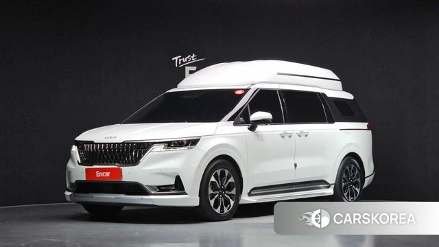 Kia Carnival 4th generation 2022 Белый из Кореи