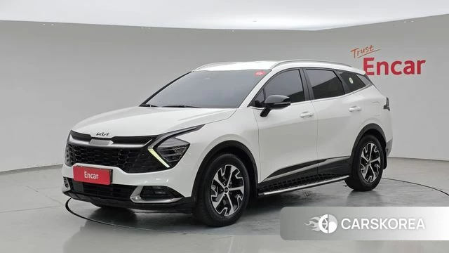 Kia Sportage 5th Generation Hybrid 2023 Белый из Кореи