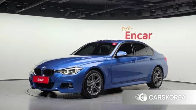 BMW 3 Series (F30) 2018 Синий из Кореи