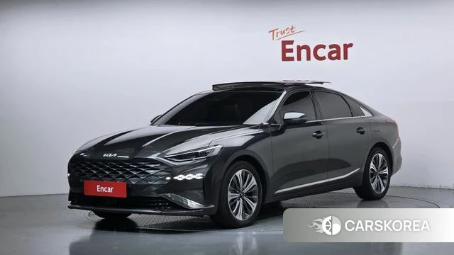 Kia K8 Hybrid 2022 Серый из Кореи