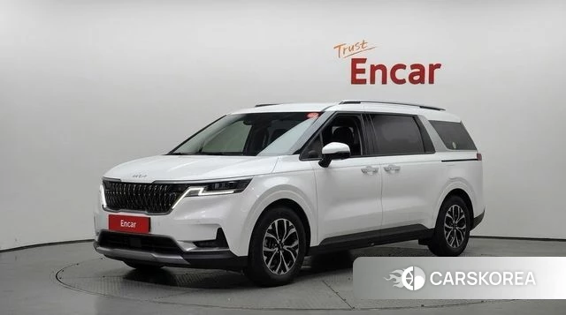 Kia Carnival 4th generation 2021 Белый из Кореи