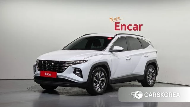 Hyundai Tucson (NX4) 2021 Белый из Кореи