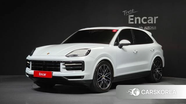 Porsche Cayenne (PO536) 2023 Белый из Кореи