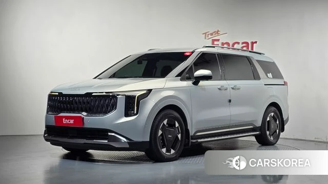 Kia The New Carnival 4th Generation 2024 Серебристо-серый из Кореи