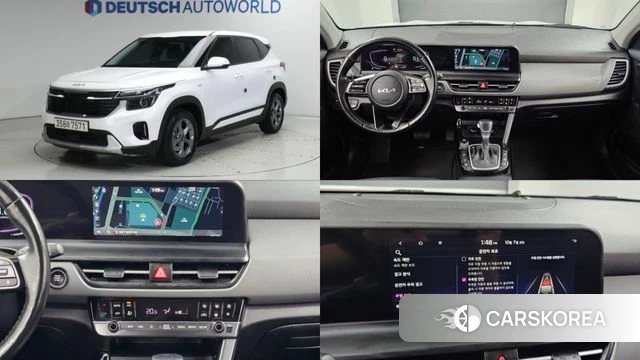 Kia The New Seltos 2023 Белый из Кореи