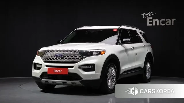 Ford Explorer 6th Generation 2021 Белый из Кореи