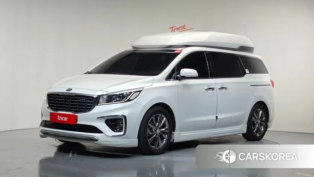 Kia The New Carnival 2018 Белый из Кореи