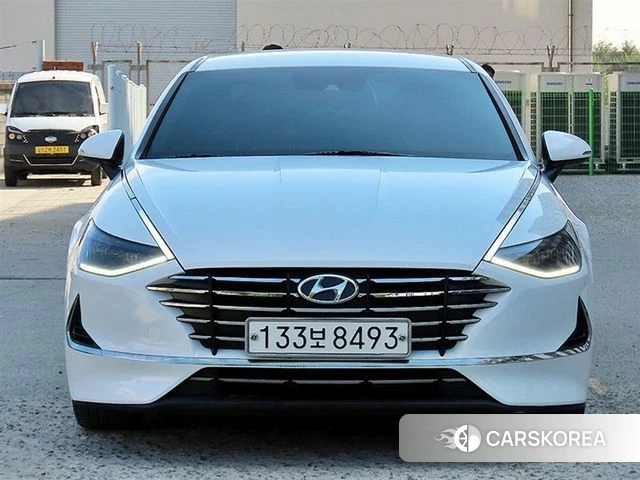 Hyundai Sonata (DN8) 2019 Белый из Кореи