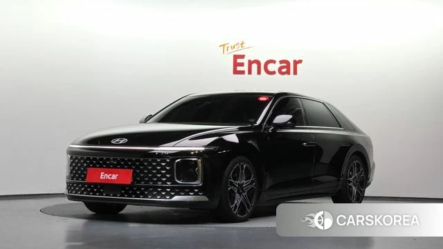 Hyundai Grandeur Hybrid (GN7) 2023 Черный из Кореи