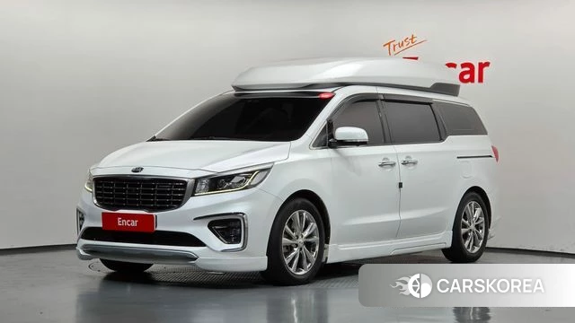 Kia The New Carnival 2019 Белый из Кореи